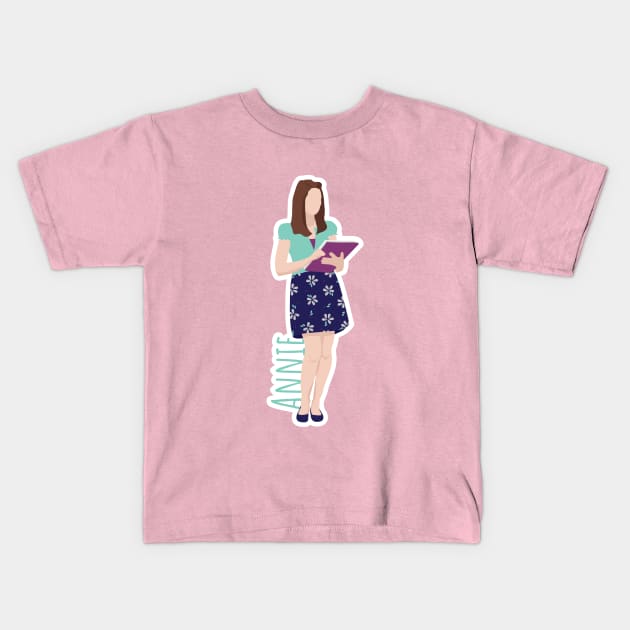 Annie Kids T-Shirt by Limey Jade 